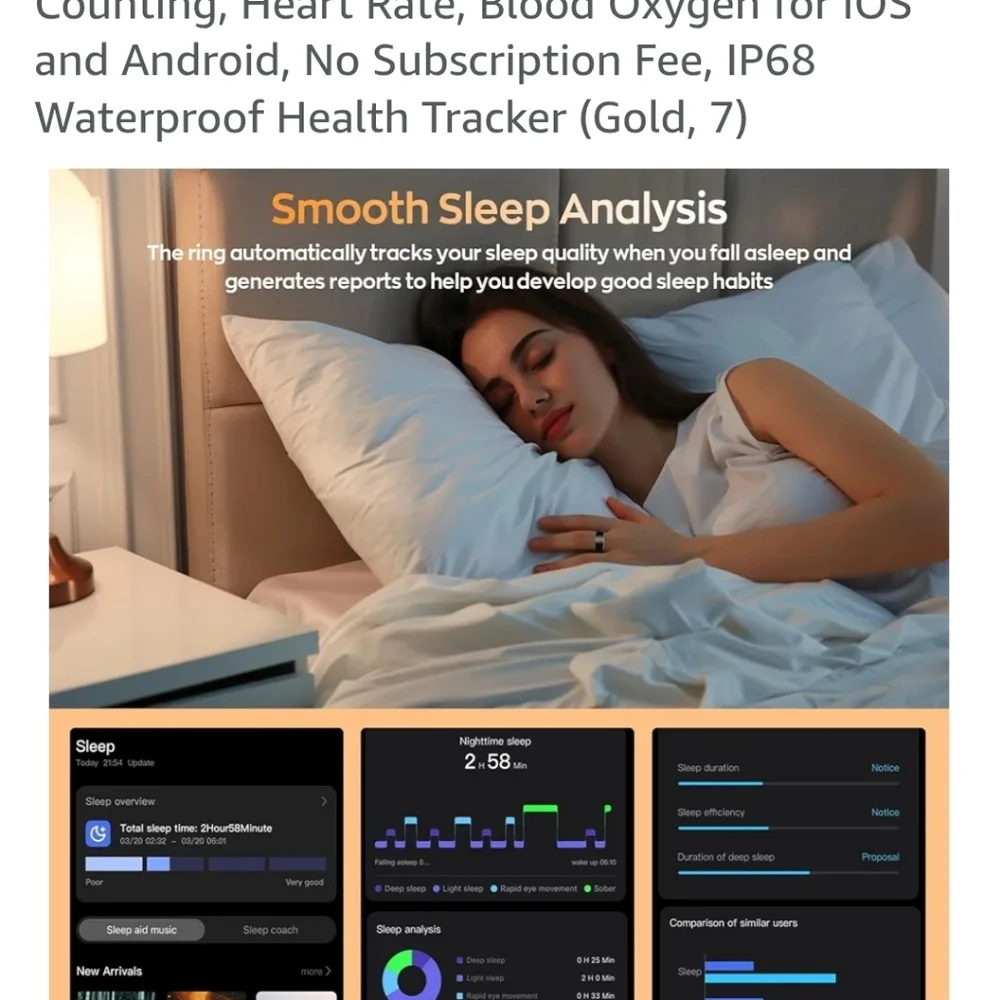 Smart Ring Health Tracker